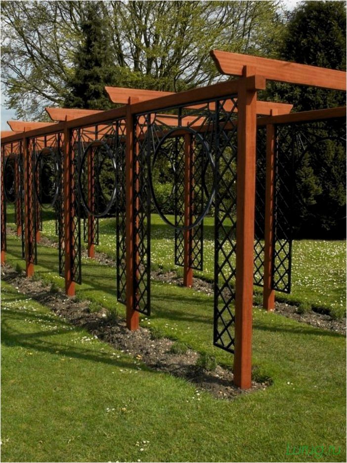 Садовая арка: постройки во дворе участка, что сделать вместо арки, технология производства