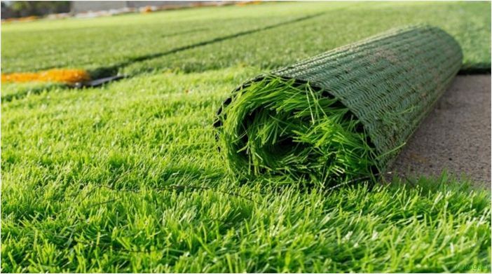 Искусственный газон: фото настила пластиковой травы, обзор преимуществ и недостатков, искусственная трава для дачи