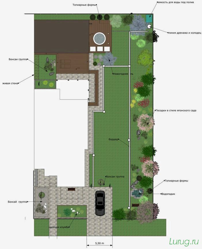 Планировка участка 15 соток: схемы и варианты под строительство, планировка ландшафтного дизайна, с домом, гаражом, баней