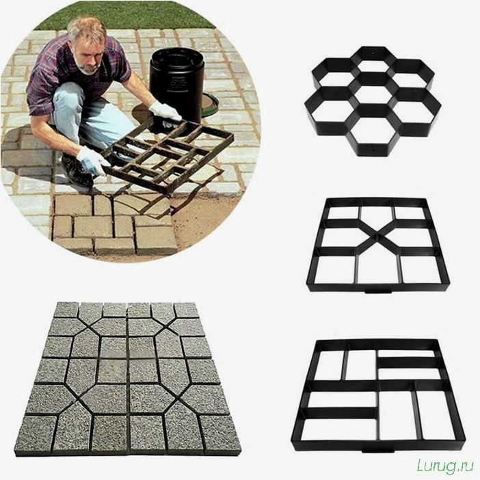 Формы для тротуарной плитки — как сделать своими руками в домашних условиях, формы и материалы, как выбрать 